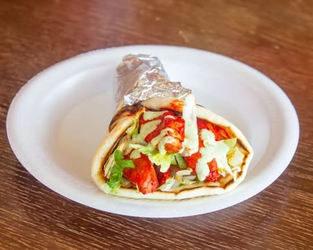 Chicken Shawarma Wrap.